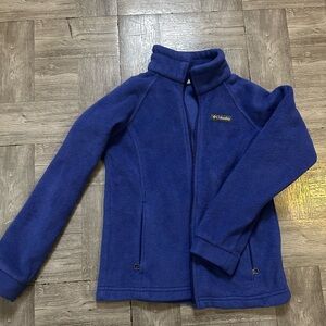 Columbia Royal Blue Full-Zip Fleece
